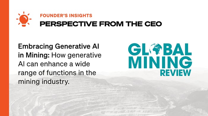 Embracing Generative AI in Mining