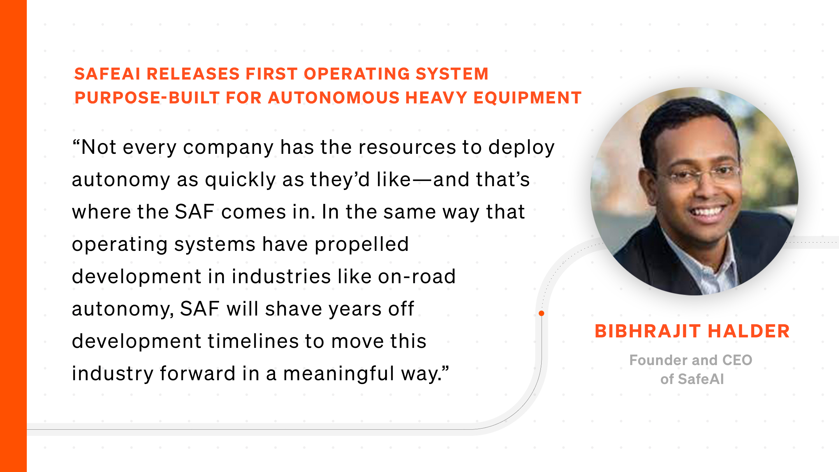 SafeAI Releases First Operating System Purpose-Built for Autonomous Heavy Equipment